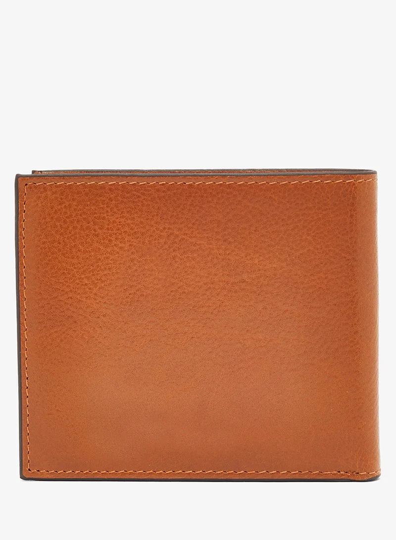 Ted Baker  Embossed Corner Leather Bifold Coin Wallet for Men | Best Price UAE