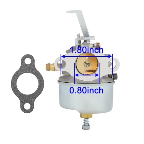 Savior 632272 Carburetor with Gasket for Tecumseh H30 H50 H60 HH60 632230 632631 631067 632235 631867 632019A 632019 631828 632076 631067A 5HP 6HP Carb Kit Troy-Bilt Hose Tiller Engine Parts - Image 3