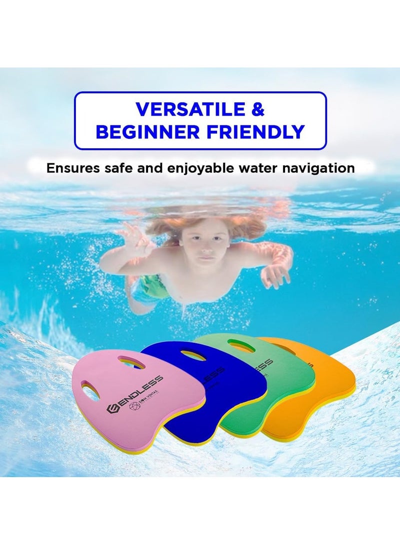 ENDLESS  EL1013 Swimming Kickboard With Comfortable Design | Material : EVA | For Beginners Swimming Training Floaters | For Kids and Adults Floating Pads - Image 4