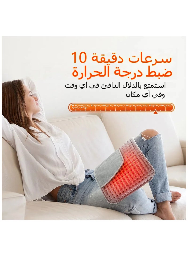 general Electric Belt with 10 Levels of Temperature Control with Pockets Hand Warmers Belt Heaters Physiotherapy Pads Small Heating Pads - Image 3