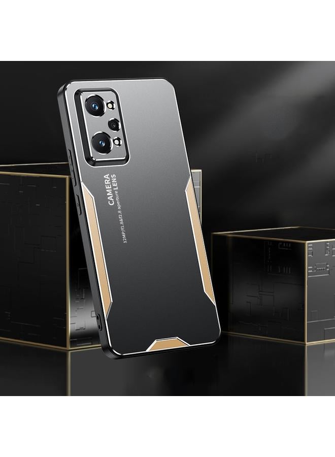 erorex Case For Realme GT Neo2 Blade Series TPU Hybrid Metal Phone Case - Image 2