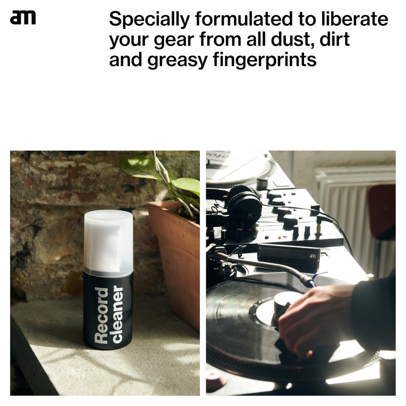 am Vinyl Record Cleaner â€“ Essential Record Player Accessory with 200ml (6.8 oz) Cleaning Solution & Lint-Free Microfiber Cloth â€“ Safe, Non-Abrasive Care for Vinyl Records - Image 5