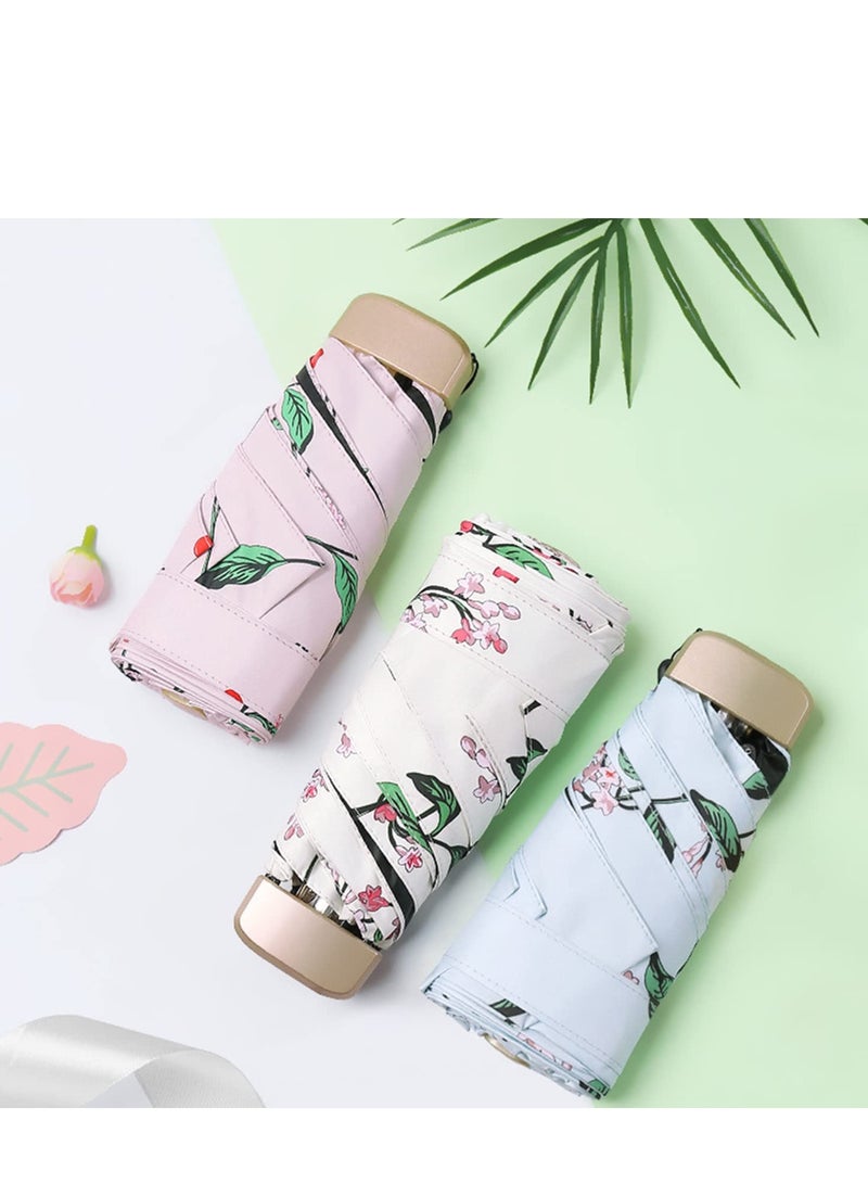 Barakah Travel Umbrella UV Small Compact Protection Mini Perfect for Lightweight Portable Parasol Outdoor Sun Rain Umbrellas for Men Women and Kids - Image 3