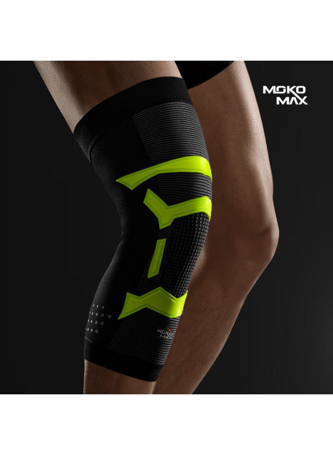 Moko Max Italian Professional Basketball Knee Pads, Sports Support, Meniscus Protection, Fitness Knee Joint Guard, Badminton - Image 1