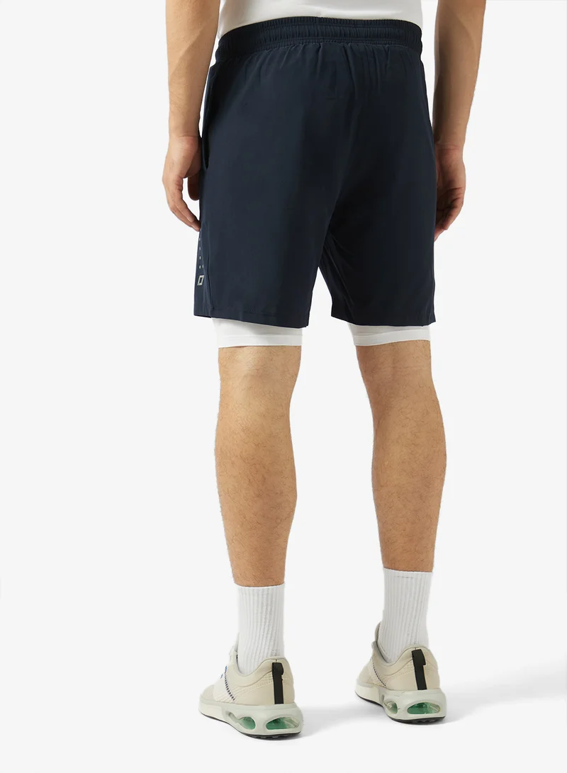 FRWD  2 in 1 shorts with decorative prints for Men | Best Price UAE