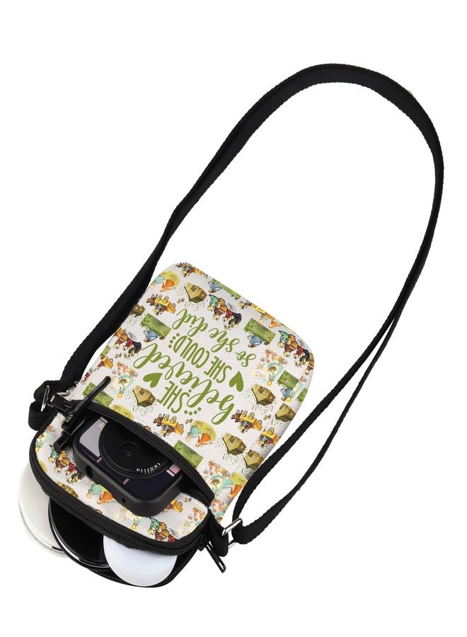 MEIKIUP Little House Crossbody Bag Laura Fans Gifts Farmhouse Shoulder Bag Gift Book Lover Gifts (Prairie CB) - Image 3