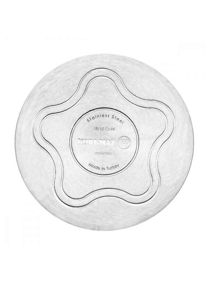 Korkmaz Astra 2 stainless steel pots, size 32 - Image 3