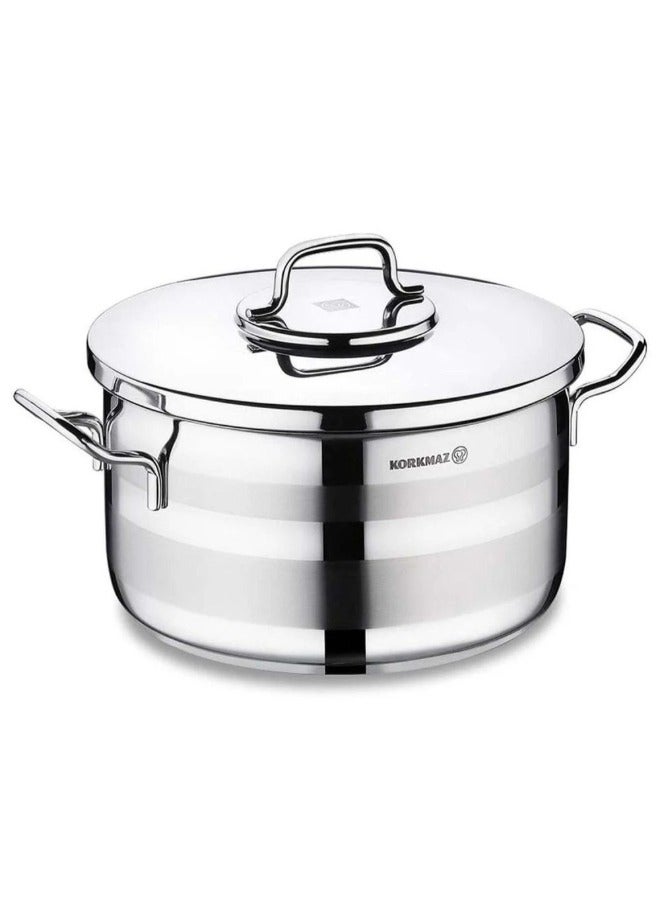 Korkmaz Astra 2 stainless steel pots, size 32 - Image 1