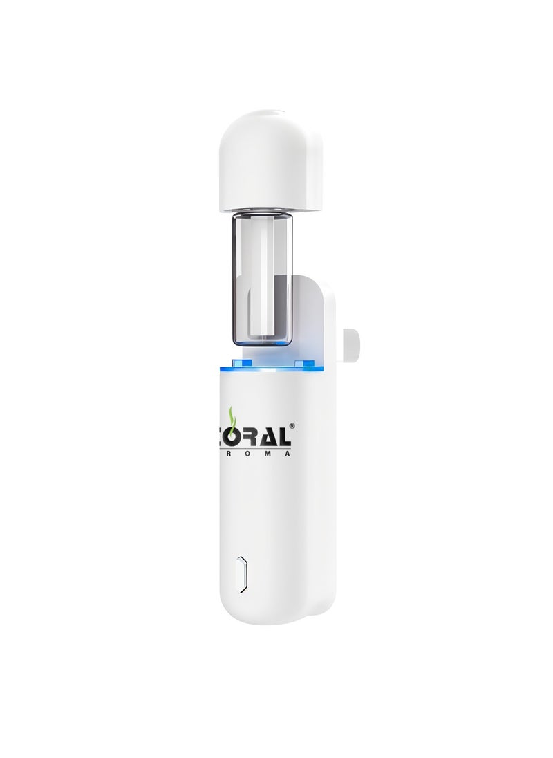كورال أروما - معطر جو صغير للسيارة | ٦ زجاجات إعادة تعبئة | بطارية طويلة الأمد | مستشعر حركة ذكي مع ضمان لمدة عام - Image 1