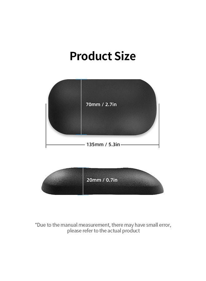 Soft Silicone Mouse Wrist Pad Mice Wrist Rest Ergonomic Silicone Wrist Support Mouse Pad Hand Pillow Cushion Black  - Image 4