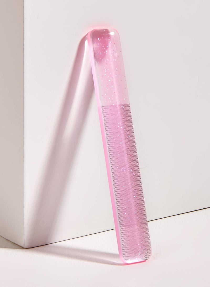 Loquat 1-Piece Magic Nano Glass Nail File Pink - Image 3