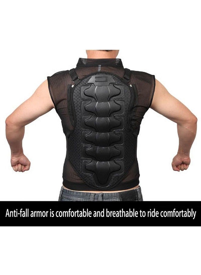 Bukela Motorcycle Racing Sleeveless Armor Adult Chest Protector Vest Protector Breathable Summer Adjustable for Off-Road Racing Dirt Bike Skating - Image 5