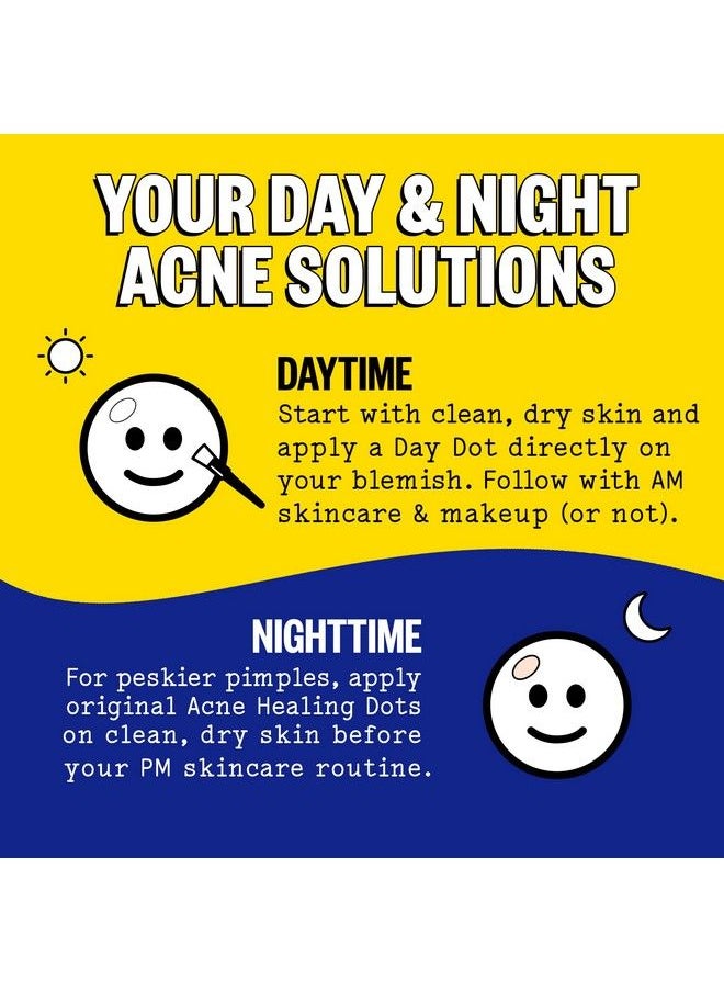 PEACE OUT - Skincare Acne Day Dot | 6Hour Fast Acting Sheer Hydrocolloid Pimple Patches With Salicylic Acid | Ultrathin Virtually Invisible | Quickly Clear Breakouts Blemishes And Zits (20 Dots) - Image 1