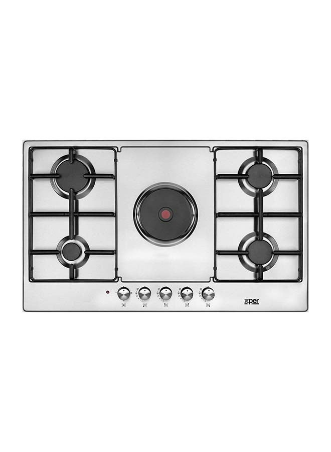 إكسبير سطح اكسبير بلت إن 86 سم 4 غاز+1 كهرباء تركي استيل XPMBH90CIG1E