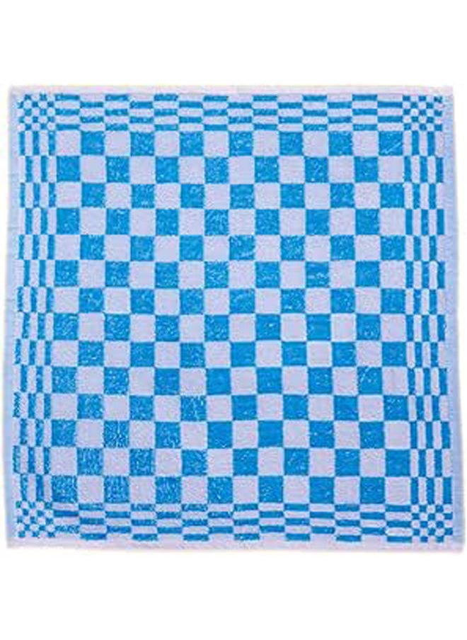 سيجنولا طقم مناشف متعددة الأغراض مكون من 3 قطع 100% قطن 50x50  سم-أزرق  - Image 1