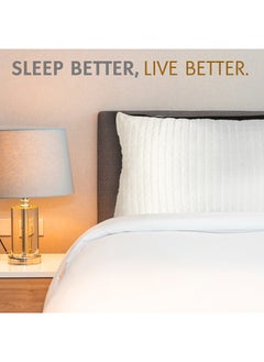 Hotel Linen Klub Hotel Linen Klub Anti Microbial Box Quilted Pillow 1pc - Outer Cover : 160TC 100% Cotton with Antimicrobial Treatment  Filling:  700 grams Soft Fiber  Size: 50 x 75 cm  - Image 5