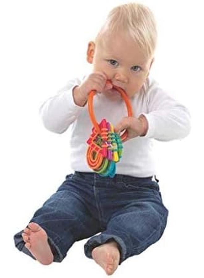 playgro Chewy Links Baby Teether Toy Multicolor Pg4011459 - Image 4