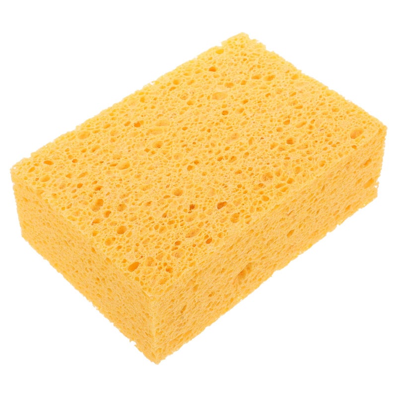 Reusable Thick Pulp Sponge 14x9x4cm for Microwave Oven Cleaning Dishwashing Kitchen Scrub - Image 2