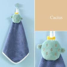 Niralasa Niralasa 2 Velvet Bow Hanging Hand Towels Strong Suction Dropping The Kitchen Bathroom Hand Towels - Image 3