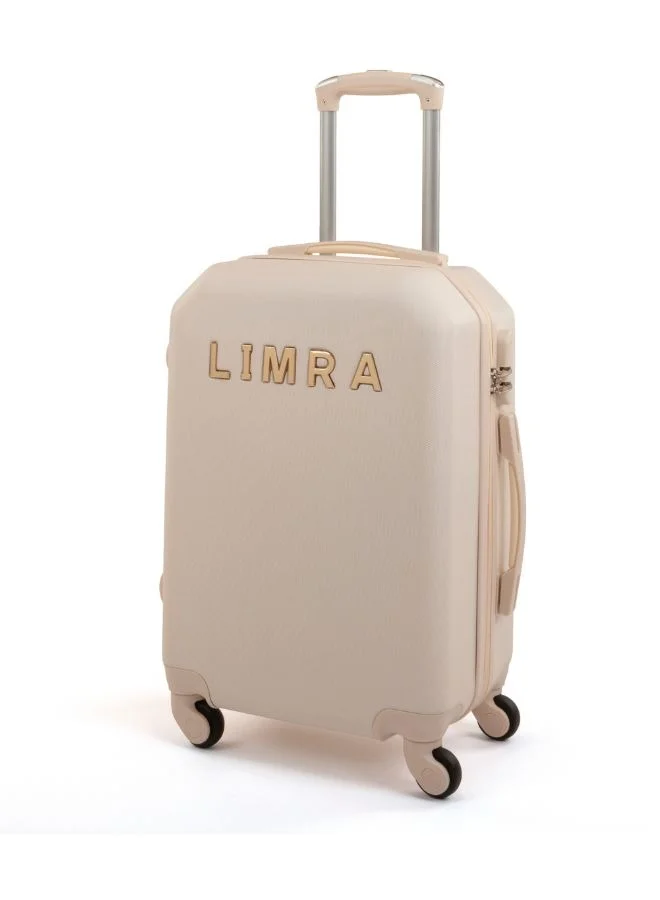 LIMRA Luggage set 6 pieces travel Bags with a distinctive design from limra beige