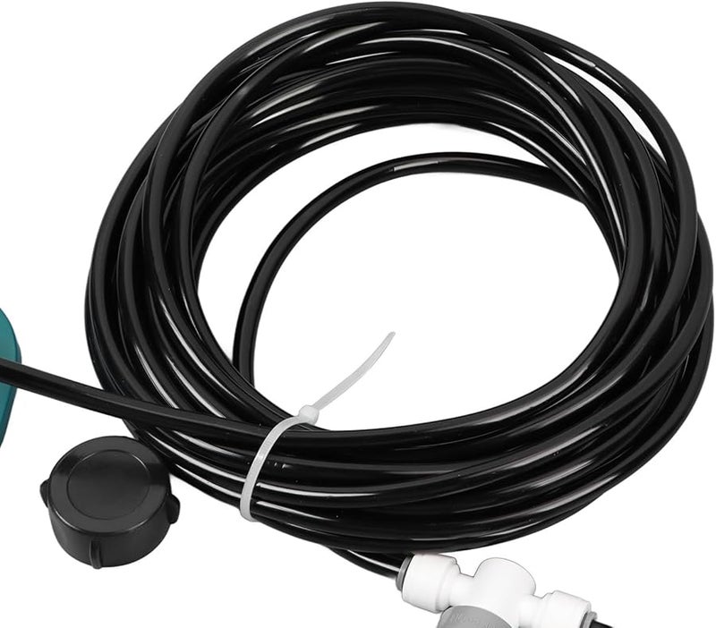 Brass Nozzles Misting Cooling System 8 Meter Line 4 Adjustable Portable Backyard Pool Pet Cooling - Image 5