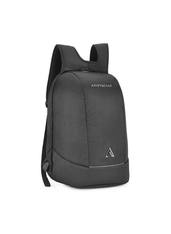 أرستوكرات حقيبة ظهر أريستوكرات للكمبيوتر المحمول سعة 22 لترًا مع غطاء واقٍ من المطر، وحجرة واسعة مضادة للسرقة، ومنفذ شحن USB، وجيب لبنك الطاقة، ومتوافقة مع الأجهزة اللوحية | أسود | واقي - Image 3