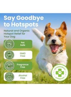 ResQ Organics Hot Spot Treatment For Dogs, Cats & Pet Wound Care: Healing Ointment For Pets Itchy Skin Relief, Dry Skin Treatment, Natural Allergy Relief, Dog Paw Balm + Manuka Honey, Aloe Vera, Vitamin E (2 Oz.)  - Image 3