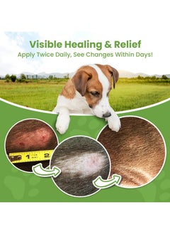 ResQ Organics Hot Spot Treatment For Dogs, Cats & Pet Wound Care: Healing Ointment For Pets Itchy Skin Relief, Dry Skin Treatment, Natural Allergy Relief, Dog Paw Balm + Manuka Honey, Aloe Vera, Vitamin E (2 Oz.)  - Image 5