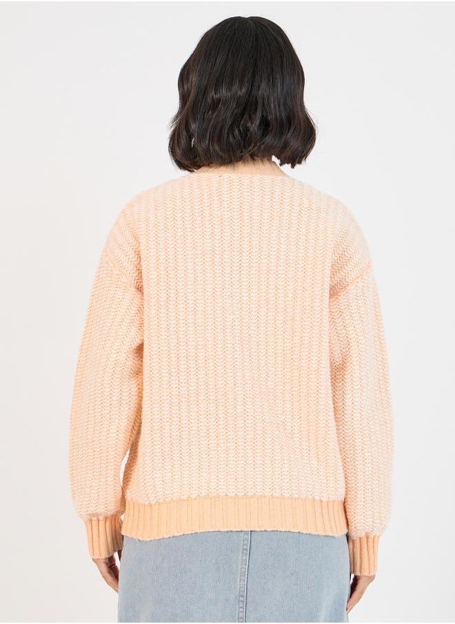 Styli - Regular Fit Regular Length Mixed Yarn Sweater - Image 1