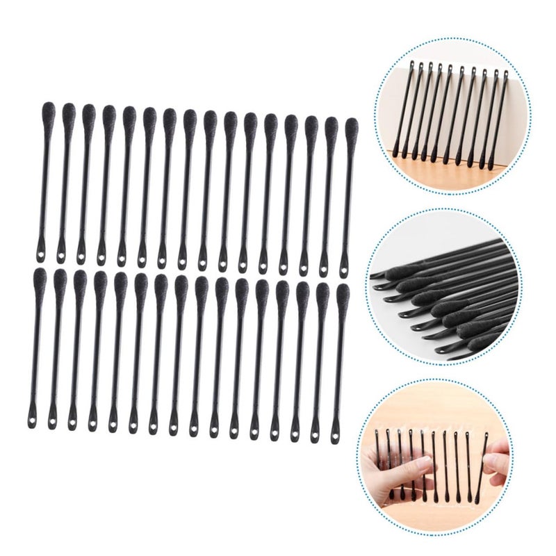 أعواد تنظيف محترفة للكحل 200 قطعة مسحات قطنية للمكياج والمنزل - Image 4