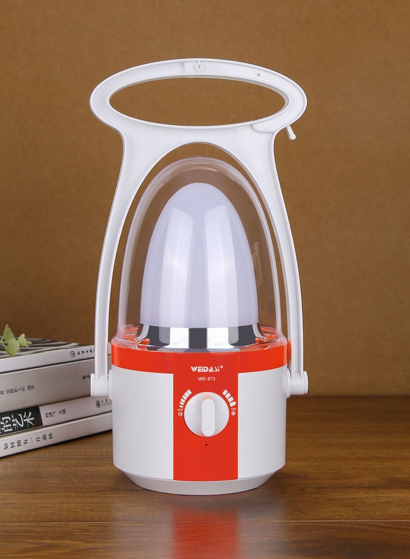WEIDASI Rechargeable LED Camping Lantern Red White  15W - Image 4