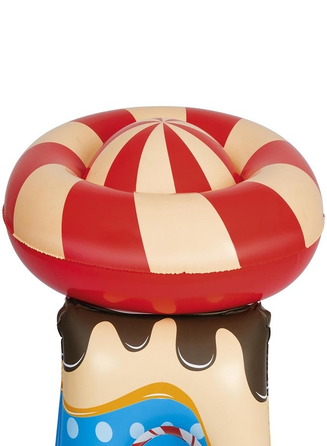 Bestway: H2OGO! Candyville Playtime Pool - 36 x 36 Inflatable Baby Mini Splash Pool, UV Protection Sunshade, Candy Inspired Design, Toddler & Kids 2+ - Image 5