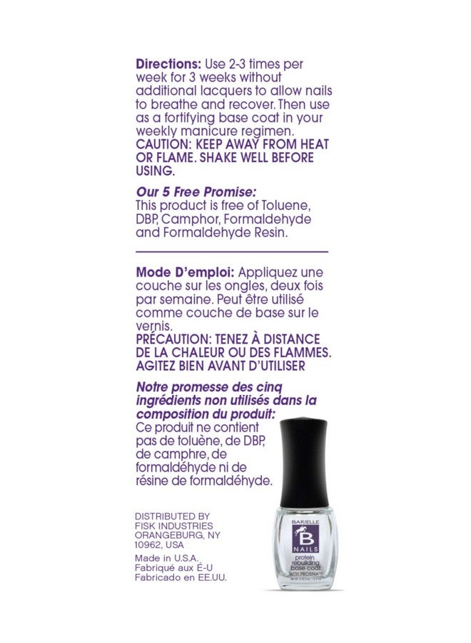 BARIELLE Protein Rebuilding Base Coat With Prosina - Image 2