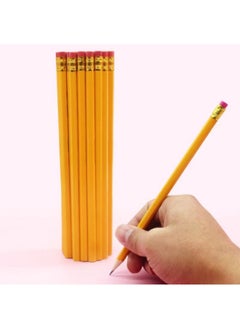 10-Pack Pencil With Eraser Head HB Pencil Set Sketch Drawing Pencil Primary School Student Writing Pen