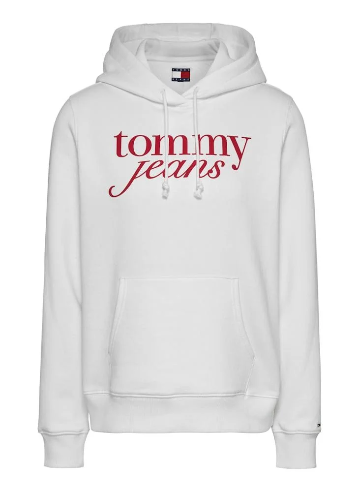 تومي جينز Logo Knitted Hoodie