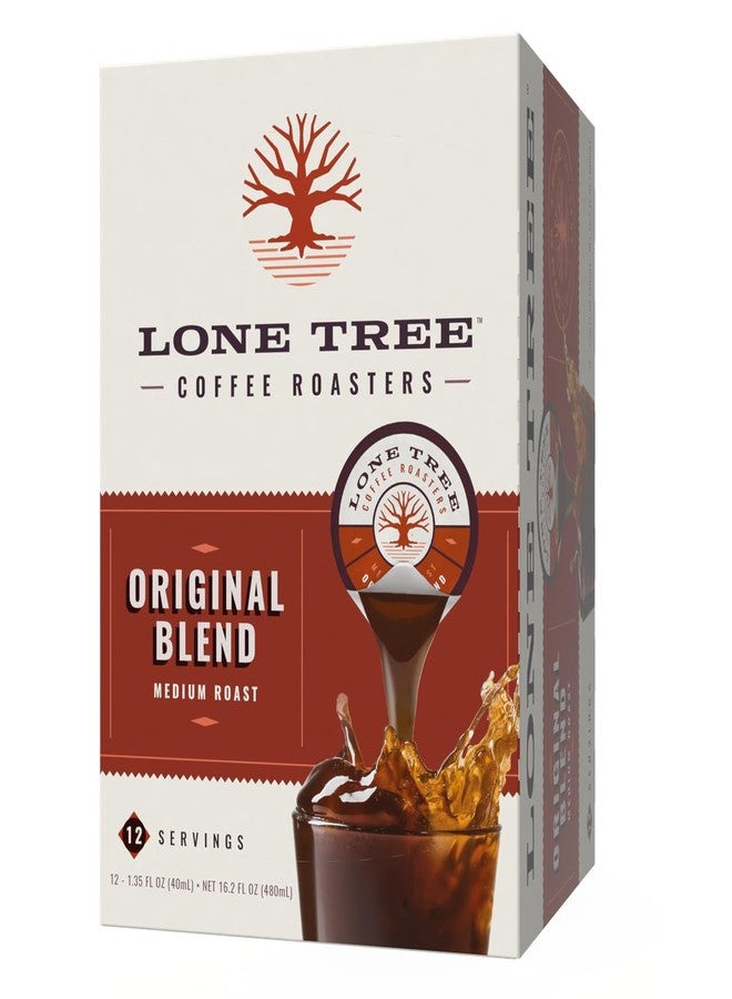 Java House Lone Tree Single-Serve Coffee Pods - Premium 100% Arabica Liquid Concentrate - Smooth & Bold Medium Original Roast - 12 Pods - Ready Hot or Iced - Image 1