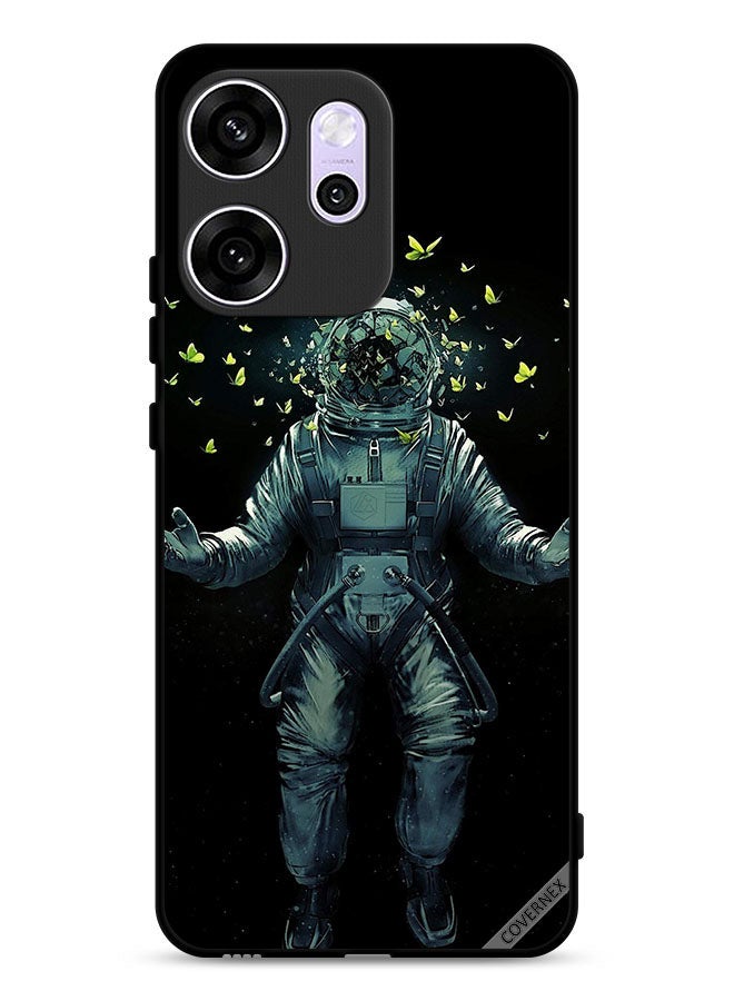 Covernex Oppo Reno14 F Protective Case Cover Astronaut & Butterflies - Image 1