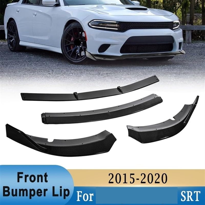Wivplex Front Bumper Spoiler Lip for Dodge Charger SRT 2015-2020 - Image 5