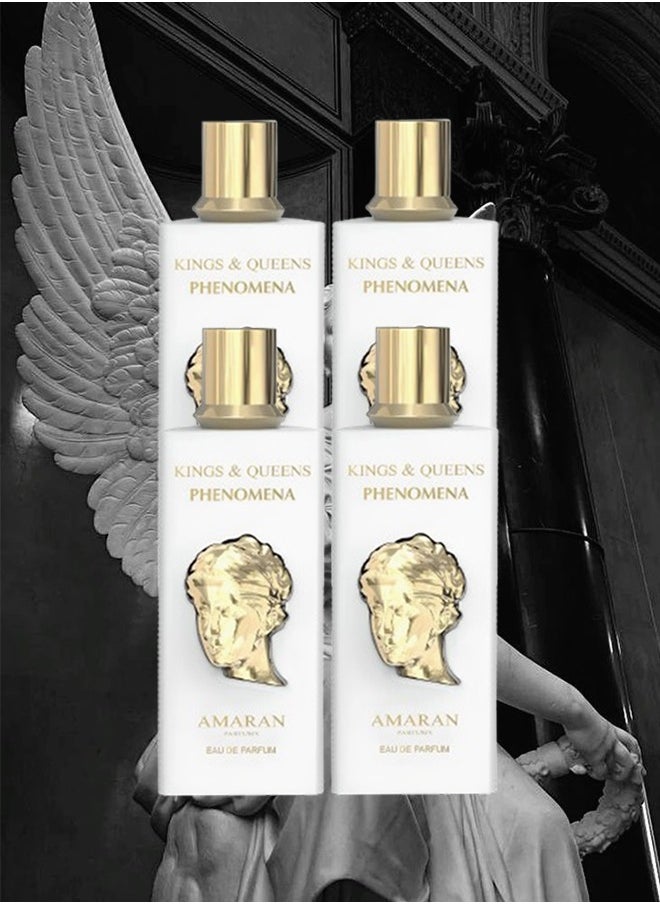 AMARAN 4 Pieces Kings And Queens Phenomena Perfume For Women 100ml EDP  - Image 1
