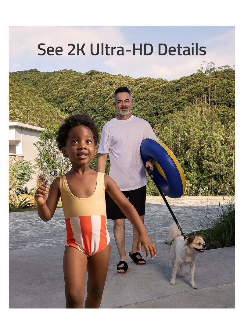 eufy - Security Video Doorbell Dual Camera (Battery-Powered) with Homebase, Dual Motion Detection, Package Detection, 2K HD, No Monthly Fee, 16GB Local Storage - Image 1