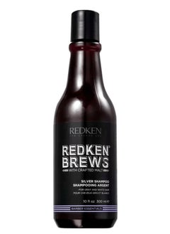 REDKEN Brews Silver Shampoo (For Gray and White Hair) - 300ml  - Image 1
