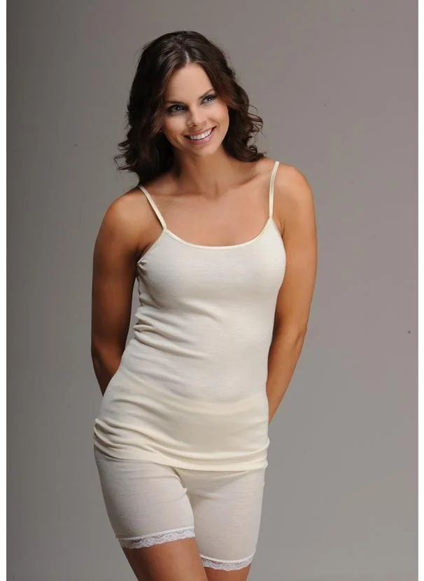 Hasyün Ribbed Rope Strap Undershirt