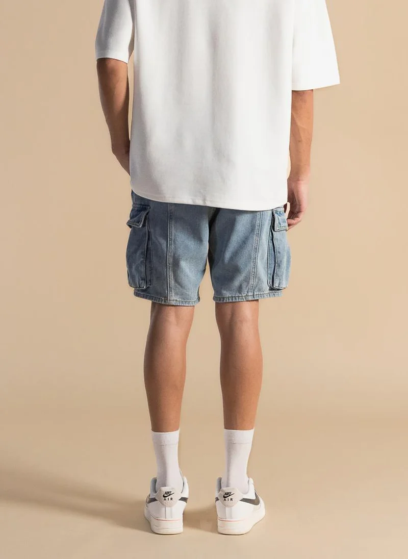 شايبس SOFT DENIM COMFORT SHORTS