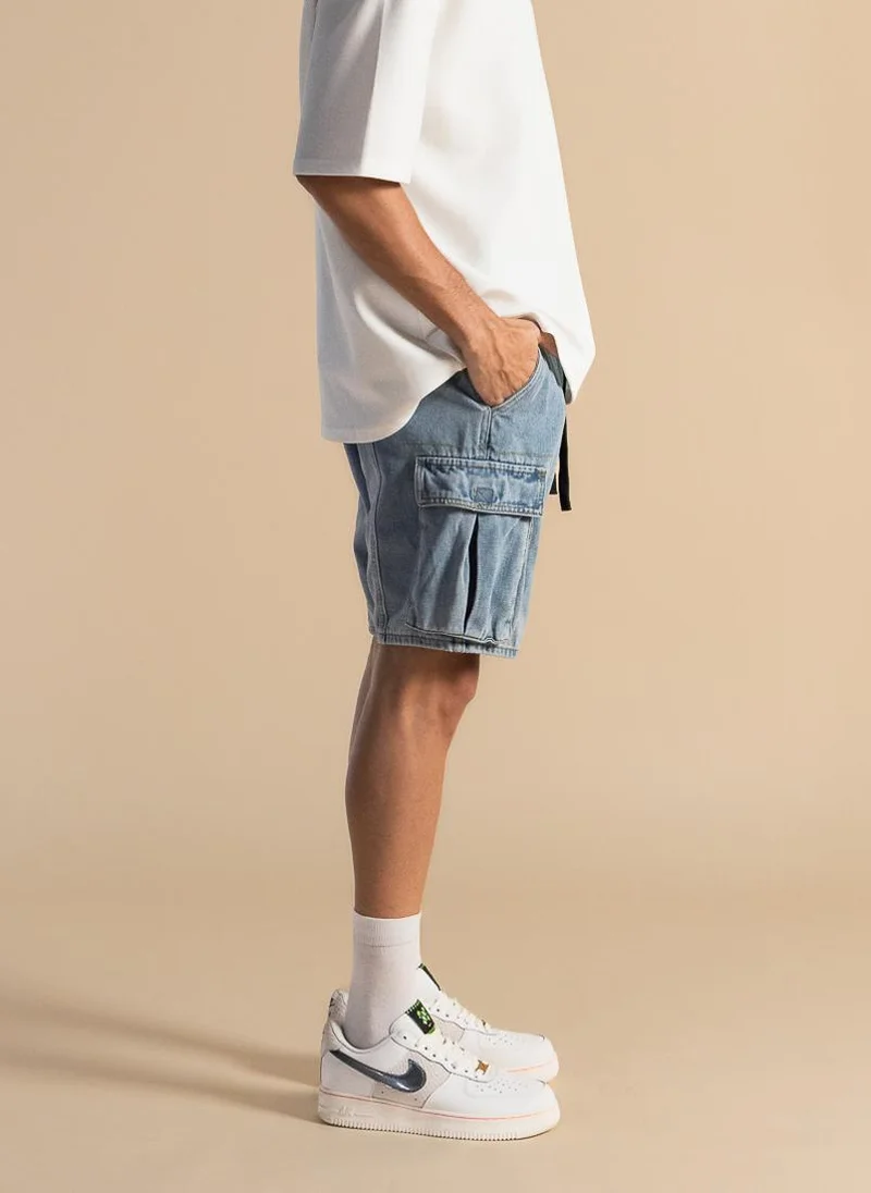SHAPES SOFT DENIM COMFORT SHORTS