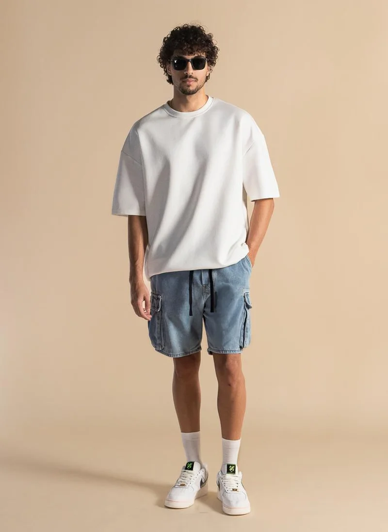 SHAPES SOFT DENIM COMFORT SHORTS