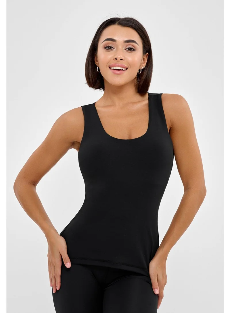 بونا فيدي Vest توب بدون أكمام رياضي نسائي – أسود
