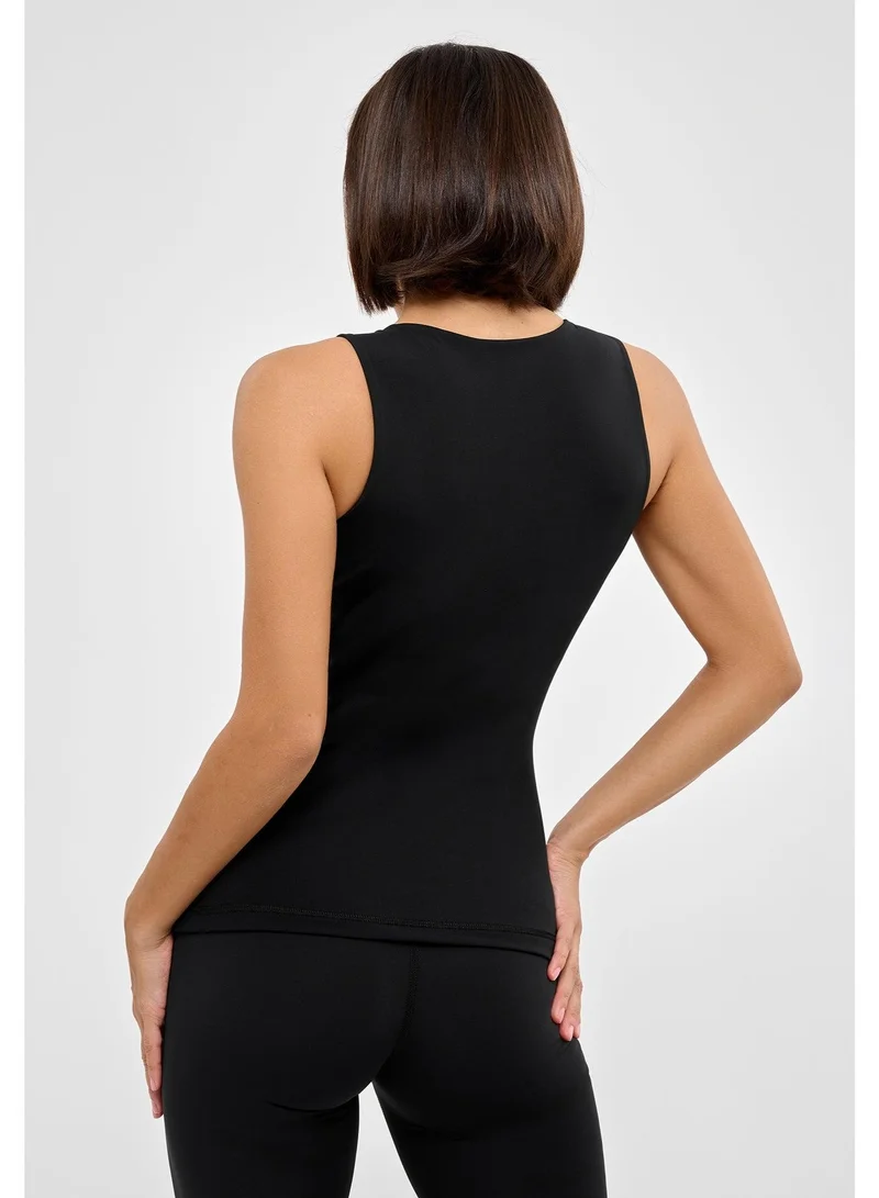 Bona Fide Bra Vest Black Vest Sport Gym T-Shirt for Women | Best Price UAE
