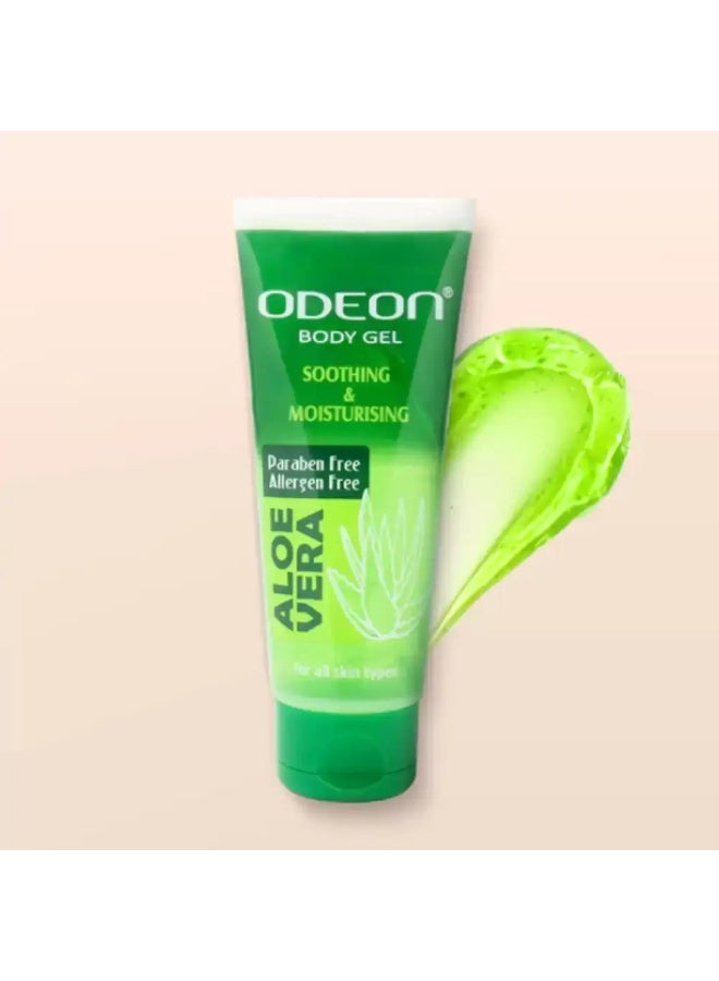 Odeon Aloe Vera Soothing and Moisturising Body Gel- 100ml - Image 2