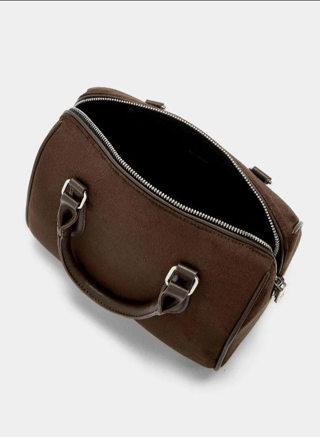 PARFOIS Brown Leather-effect tote bag for Women | Best Price UAE