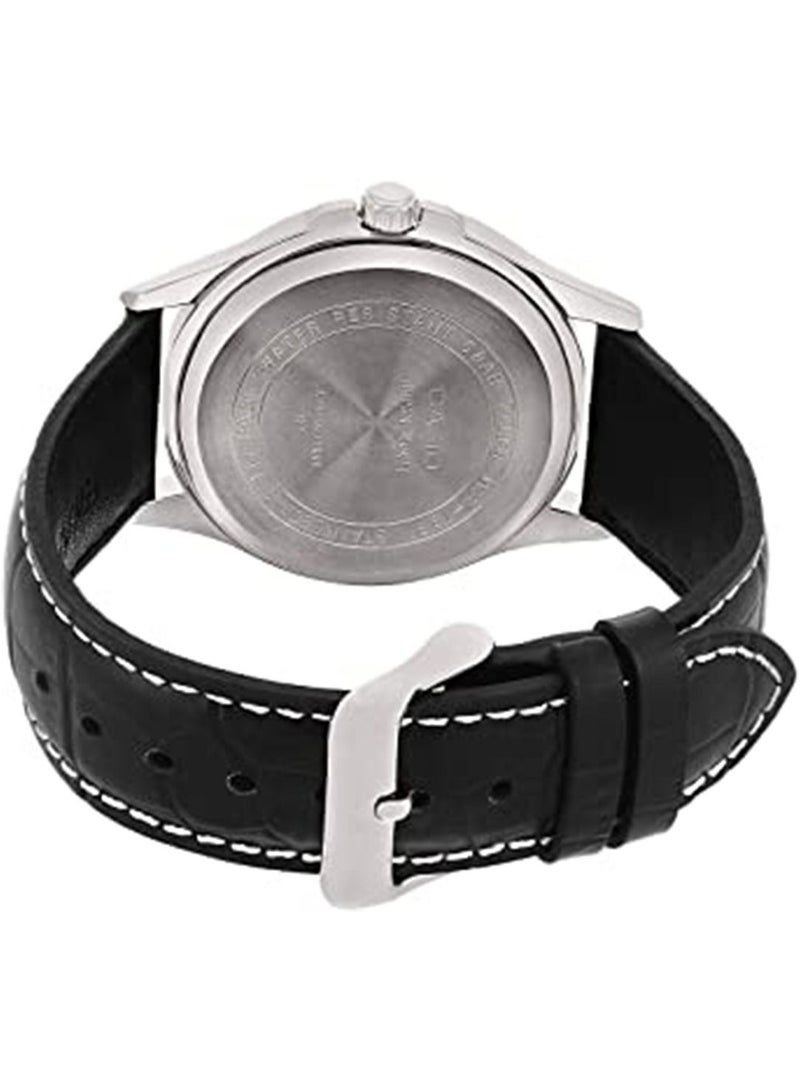 CASIO Men's Enticer Quartz Analog Watch MTP-1381L-1AVDF - Black - Image 2